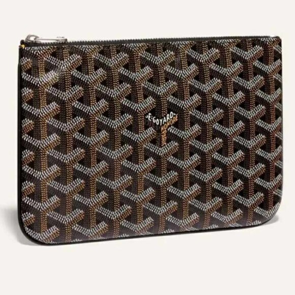 Goyard Handbags - 100% Authentic Goyard Canvas Clutch Bag